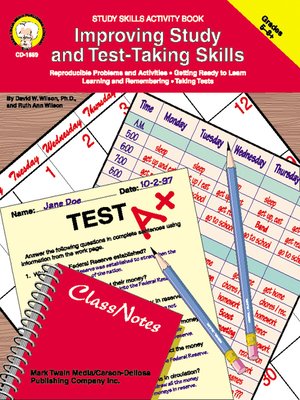 cover image of Improving Study and Test - Taking Skills, Grades 5 - 8+